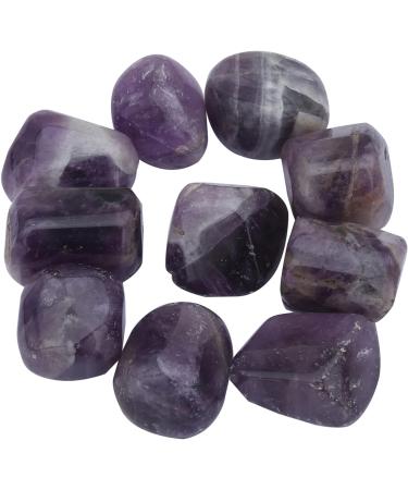 Healing Crystals India Real Crystals and Healing Stones - Healing Crystals for Beginners- Healing Stones Tumbled Crystals for Witchcraft (1 Amethyst) 1 Amethyst - Buy Online on GoSupps.com