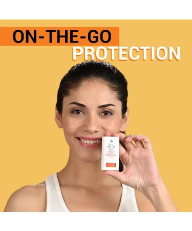 SPF50 PA Daily Sunscreen Stick | Lightweight & Non-Greasy | Fast Absorbing | No White Cast | Natural Finish for All Skin Types | 15gm - Buy Online on GoSupps.com