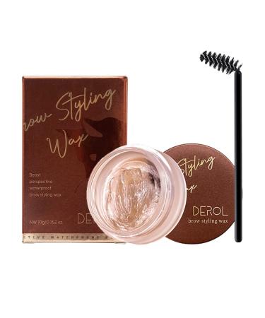 Brow Soap for Eyebrow Brows Styling Wax Clear Balm Shaper Freeze Gel Neat and Tidy Result Lamination Effect DIY at Home 01