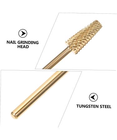 PartyKindom Nail Polisher Nail Art Nail Grinding Tools Pedicure Tools Nails Gel Remover Portable Nail Grinder Manicure Supplies Nail Drill Head Cuticle Drill Bits Plastic Set Electric - Buy Online on GoSupps.com