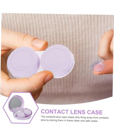 Homsfou Contact Lens Container - Travel-Friendly Eye Lens Cases for Colored Contacts - Secure & Stylish Storage for Your Eyes - Buy Online on GoSupps.com