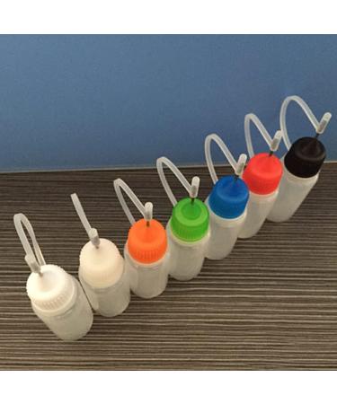 Dajidafu Oil Dropper Bottle with Steel Needle DIY Crafts Drip Storage Essential Dispenser Accessory Professional Random Color - Buy Online on GoSupps.com