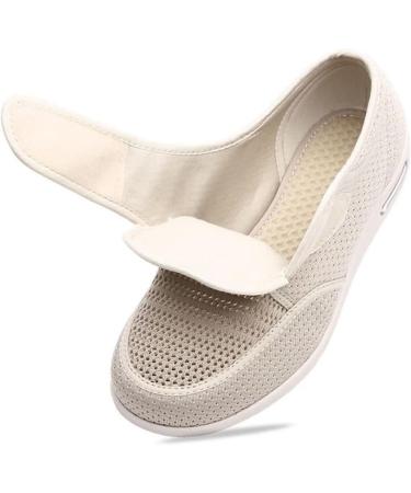 Plantar Fasciitis Shoes for Men - Lightweight Extra Wide Orthopedic Diabetic Pain Relief | Breathable Edema Shoes for Swollen Feet - Size 7.5 Black - Buy Online on GoSupps.com