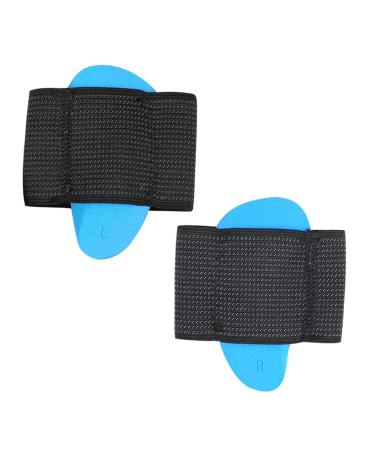 FOMIYES 1 Pair Palm Sole Pad Foot Protective Pads Cushion Pads Foot Pad Arch Insoles Pad Foot Care Cushion Care Insoles Foot Arch Support Pad Foot Supplies Arch Support Insoles Black M