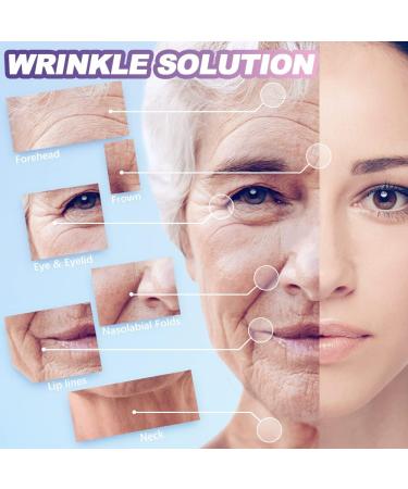 Wrinkle Patches - 160 Pre-Cut Face Tape for Instant Anti-Aging | High Elastic Kinesiology V Line & Forehead Wrinkle Solutions - Buy Online on GoSupps.com