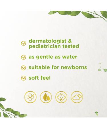 Baby Dove Baby Wipes for Sensitive Skin with 100% Plant-Based Fibers Hypoallergenic 63 Wipes 12 Pack - Buy Online on GoSupps.com