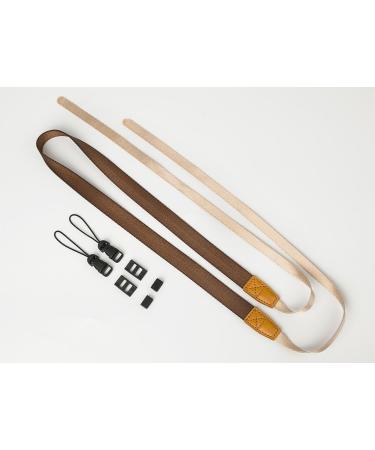 MINI GAGA DOROM Slim Shoulder Sling Neck Strap for DSLR Cameras - Coffee Brown - Buy Online on GoSupps.com