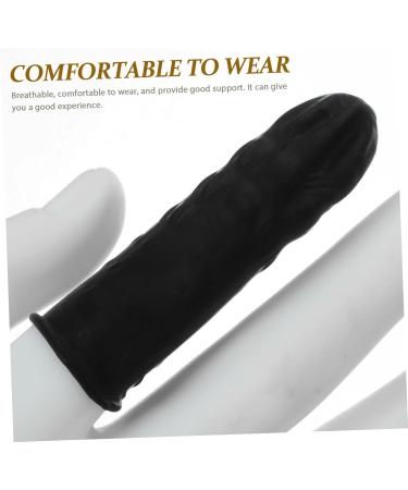 DOITOOL 100pcs Finger Cots - White Nitrile Finger Covers for Protection | Portable Joint Sleeves - Ideal for Household Use - Buy Online on GoSupps.com