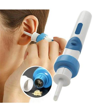 Electric Ear Canal Cleaning Removal Cleaner Earwax Suction Vibration Ear Cleaner Flushing Kit Fit Adult/Kids