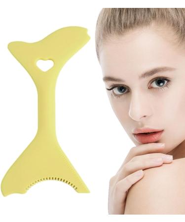 Silicone Makeup Stencil | Portable Multifunctional Eyeliner Stencils Lightweight Mascara Shield for Beginners Eyebrow Stencils for Winged Eyeliner Lashes Lip Liner Tristo Yellow - Buy Online on GoSupps.com