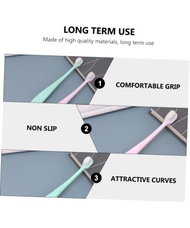 Minkissy 2-Pack Children's Toothbrushes | Dental Care for Toddlers & Infants | Safe Tooth Cleaning for Newborns - Buy Online on GoSupps.com