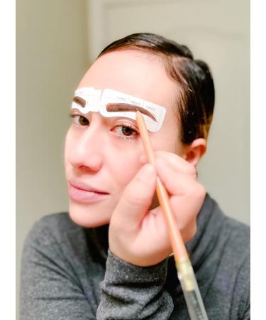 12 Style/Shape Self-Adhesive Eyebrows Stencil - 26 Pcs. Per Pad for Perfect Eyebrow Shaping - Buy Online on GoSupps.com