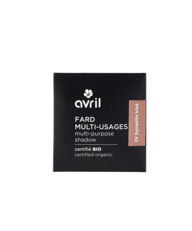Avril - Organic Multi-Purpose Eyeshadow - Soft and Silky Texture - Eyebrows, Cheeks, Face - Vegan, Ecocert Organic Certified - Made in France - 2.5g Refill