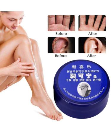 Lintat Hand & Foot Crack Cream | Natural Moisturizer for Dry Skin Heels & Chapped Skin | Anti-Dry Ointment for Int'l Shipping - Buy Online on GoSupps.com