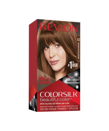 Revlon Colorsilk Haircolor Medium Golden Brown 2.4 Ounces by Revlon