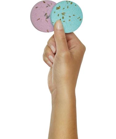 Blossom Aromatherapy Shower Steamers Bath Bombs - Stress Relief & Relaxation - 4 Pack Box with Jasmine, Lavender, Mint, Eucalyptus Essential Oils - Buy Online on GoSupps.com