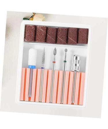 POPETPOP 2 Sets Cuticle Drill Bit Nail Drill Bits for Acrylic Nail Drill Tool Nail Drill Heads Nail Bits Nail Grinding Head Drill Bits for Nails Nail File Bits Pedicure Bits Nail Polish Gel 6.5x5.5cmx2pcs Pinkx2pcs - Buy Online on GoSupps.com