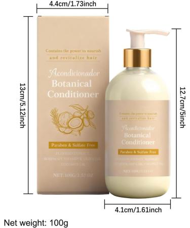  Generisch Intense moisturizing conditioner - 100g - For dry and damaged hair - To moisturize tame frizz hydrate strengthen and prevent - Buy Online on GoSupps.com