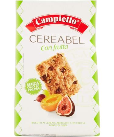 Italian Gourmet E.R. Campiello Pack of 6 cereal biscuits with fruit - 220 g
