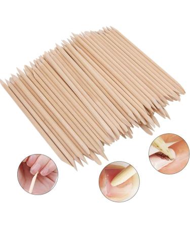 Cuticle Remover Lightweight And Portable Used To Clear Wood Nail Pusher Multifunctional Design for Home Beauty Salon 200 pieces - Buy Online on GoSupps.com