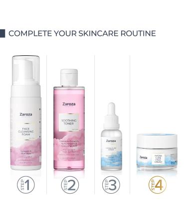 Hydra Cure Face Cream Moisturizer with Hyaluronic Acid | Anti-Wrinkle Formula for Day & Night - 1.69 fl oz / 50ml - Buy Online on GoSupps.com