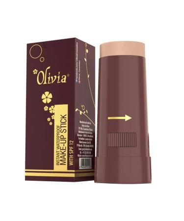 Olivia Instant Waterproof Makeup Stick Concealer Touch & Glow 15g Shade No.5 (SPF 12)