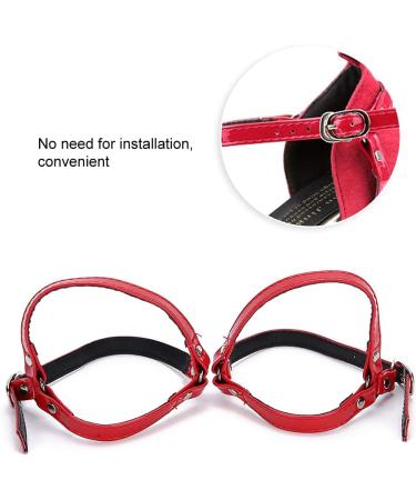 Yuyte Women s High Heels Laces - Removable Shoe Straps & High Ankle Straps in Red | Perfect Accessory for High Heels & Sandals - Buy Online on GoSupps.com