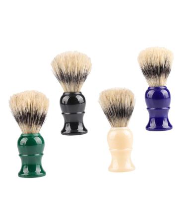 Beaupretty 4pcs Foam Shaving Brush Mustache Styling Brush Mustache Shaving Brush Mens Comb Combs for Men Comb for Men Beard Brush and Comb Tools for Men Care Man Nursing Supplies Bristle Hair