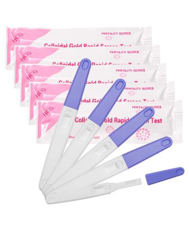 5 pregnancy tests early test HCG urine test reliable pregnancy test 25 miu/ml SS test early pregnancy test