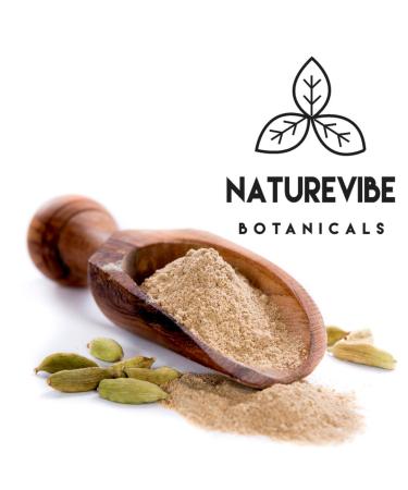 Naturevibe Botanicals Organic Green Cardamom Ground 3.5oz - Non-GMO, Gluten Free Indian Spice for Digestion - Buy Online on GoSupps.com