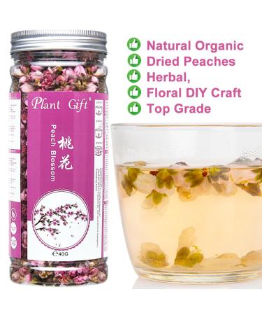 Buy Organic Dried Peach Blossom 40g - Perfect for Tea & DIY Crafts | International Shipping - Buy Online on GoSupps.com
