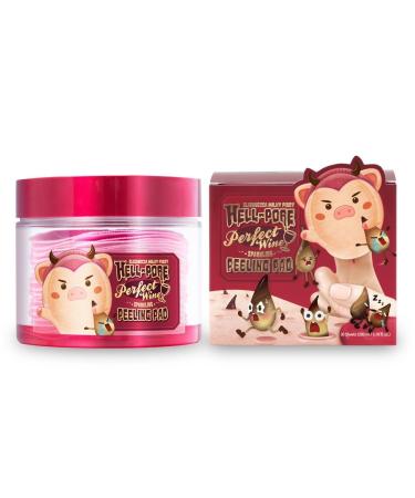 Elizavecca Milky Piggy Hell-Pore Perfect Wine Peeling Pad - 30 Sheets for Clear Skin - Buy Online on GoSupps.com