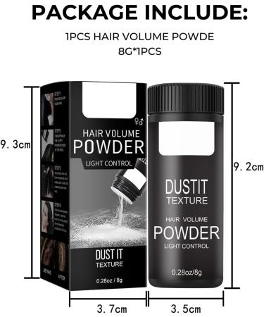 Mikabila (04)8g Hair Styling Texturising Powder For Instant Volume and Root Boost Volumising Hair Powder Hair Texturising Styling Powder Hair Oil Control Powder Volumising - Buy Online on GoSupps.com