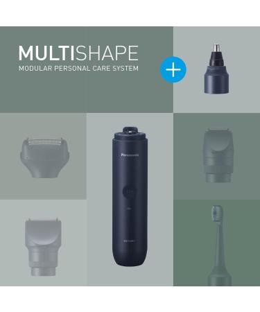 Buy Panasonic Multishape Modular Personal Nursing System ER-CNT1 | Rechargeable Nose Ear Eyebrow Trimmer for Men - International Shipping Available - Buy Online on GoSupps.com