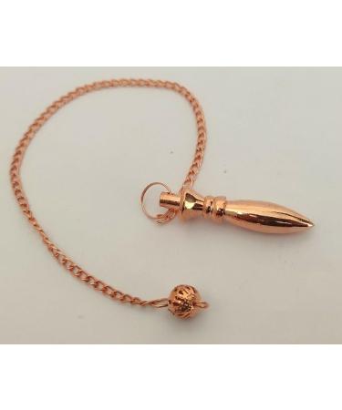 Sharvgun Copper Pointed Pendulum - Healing Dowsing & Metaphysical Therapy Pendant for Divination - Buy Online on GoSupps.com