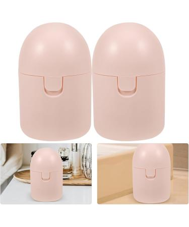 Minkissy Menstrual Cup Case - 2 Pieces Travel Storage Box | Pink Rose Menstrual Disc Cleaner - Buy Online on GoSupps.com