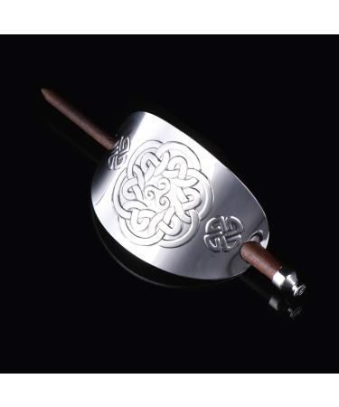 Lurrose Vintage Celtic Knot Hair Stick - Viking Hair Pin Slide Clip for Women Men | Style 3 - Buy Online on GoSupps.com