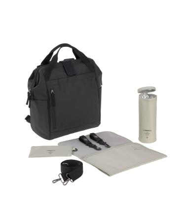 Buy Sustainable Casual Baby Diaper Backpack Bag Includes Changing Accessories & Diaper Pad - Goldie Up Black 1103034000 - Buy Online on GoSupps.com