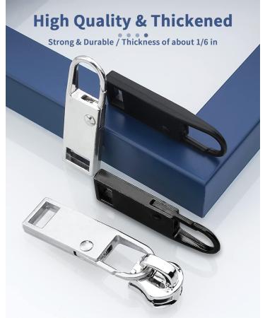 Universal Zipper Pull Replacement Kit (32 Pack) - Durable Zipper Tab Pulls for Backpacks, Purses, Jackets, Luggage, Boots - 4 Styles and Sizes - Easy Zipper Fix - Buy Online on GoSupps.com