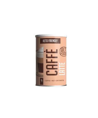 Diet -Food Keto Coffee Latte 300g carbohydrate arms & keto friendly instant fat drink for the keto diet - with MCT oil per serving for promoting cardboard production and erythrytol coffee - Buy Online on GoSupps.com