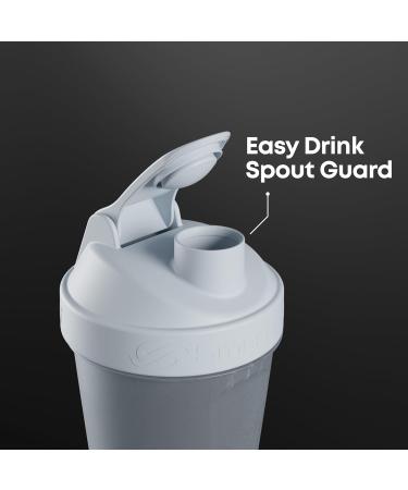 Smartshake Lite 4-Pack Protein Shaker Bottles | 400ml Leakproof BPA Free | Unisex Mist Grey Army Green Black Navy Blue | Perfect for International Shipping - Buy Online on GoSupps.com