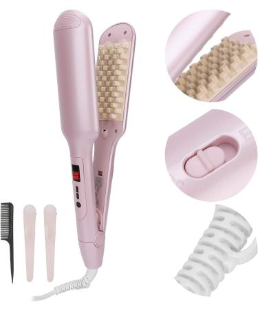 LCD Volumizing Curling Hair Iron with Wide Plates for Fluffy Hair Curler - UK - Buy Online on GoSupps.com