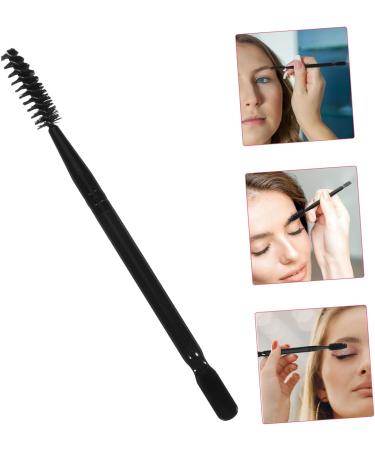 DOITOOL 1PC Eye shadow brush Eyebrow Brush for Women mascara Professional Eyebrow Brush Bamboo Eyelash brush Eyelash Brush Wooden eyelash brush eyebrow brush major M Black - Buy Online on GoSupps.com