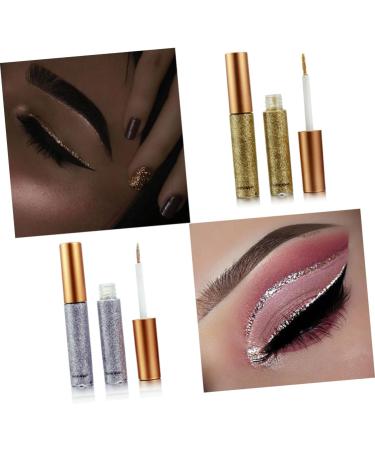 Didiseaon 20 Pcs Metallic Liquid Eyeliner Eyeshadow Shimmery Eyeliner Glitter Eyeliner - Buy Online on GoSupps.com