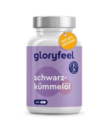 Black cumin oil - 420 capsules - 1000mg per daily dose - Egyptian natural and cold -pressed - 80% essential fatty acids + vitamin E - Laboratory test without additives made in Germany - Buy Online on GoSupps.com
