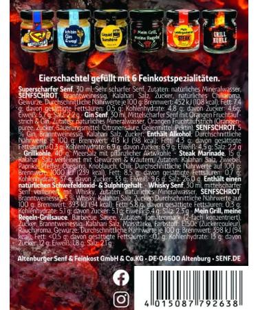 Premium Grilling Set & Altenburger Mustard Gift Basket Ideal Easter Gift for Men & Women - Buy Online on GoSupps.com