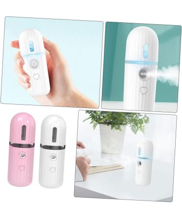 SOESFOUFU 2pcs Moisturizing Sprayer Humidifier Premium Facial Mister Home Face Sauna Handheld Sprayer Plating - Buy Online on GoSupps.com