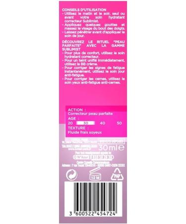 L'Or al Paris Sublimist Hydrating Correcting Serum for Face 30 ml - Buy Online on GoSupps.com