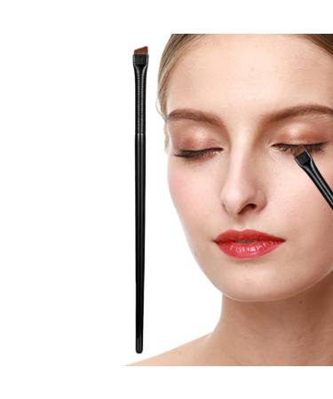 Brow Brushes for Eyebrows | Eyeliner Brush Flat Eyeliner Brushes for Precision Makeup Application Fine Angled Ultra Thin Slanted Flat Angle A102
