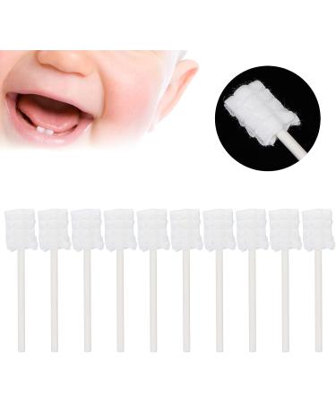 Zyyini Baby Gauze Mouth Cleaner - 10pcs Disposable Soft Infant Toothbrush & Tongue Cleaner for Gentle Mouth Cleaning - Buy Online on GoSupps.com